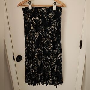 Max Studio Midi Pleated Skirt